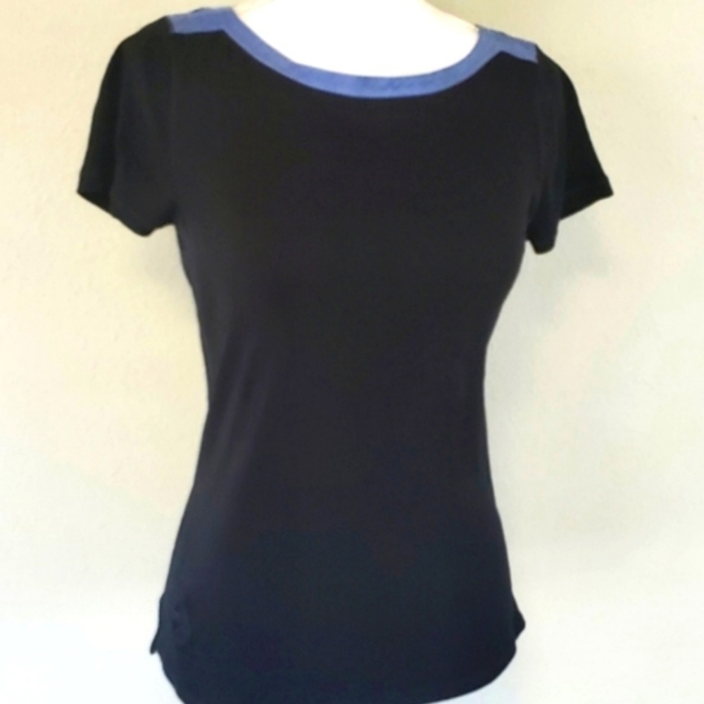 LRL RALPH LAUREN Blue Casual Tee - Size M (EUC)